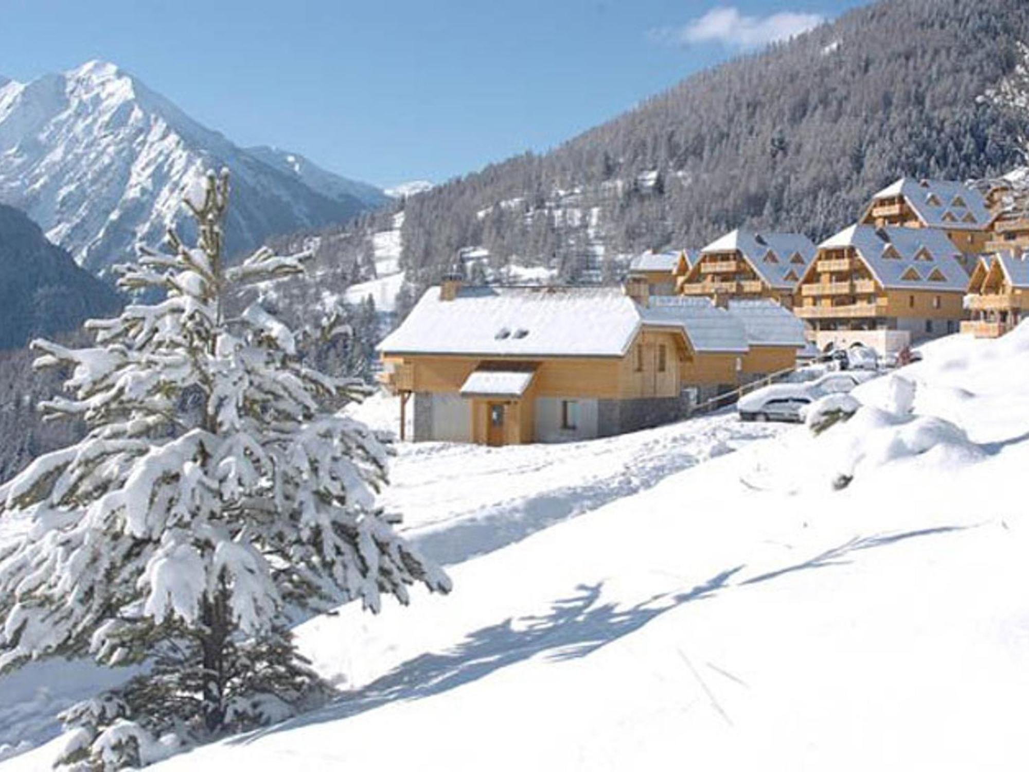Chalet En Bois Avec 3 Chambres A Pra Loup - Fr-1-165A-47 Uvernet-Fours Exteriör bild