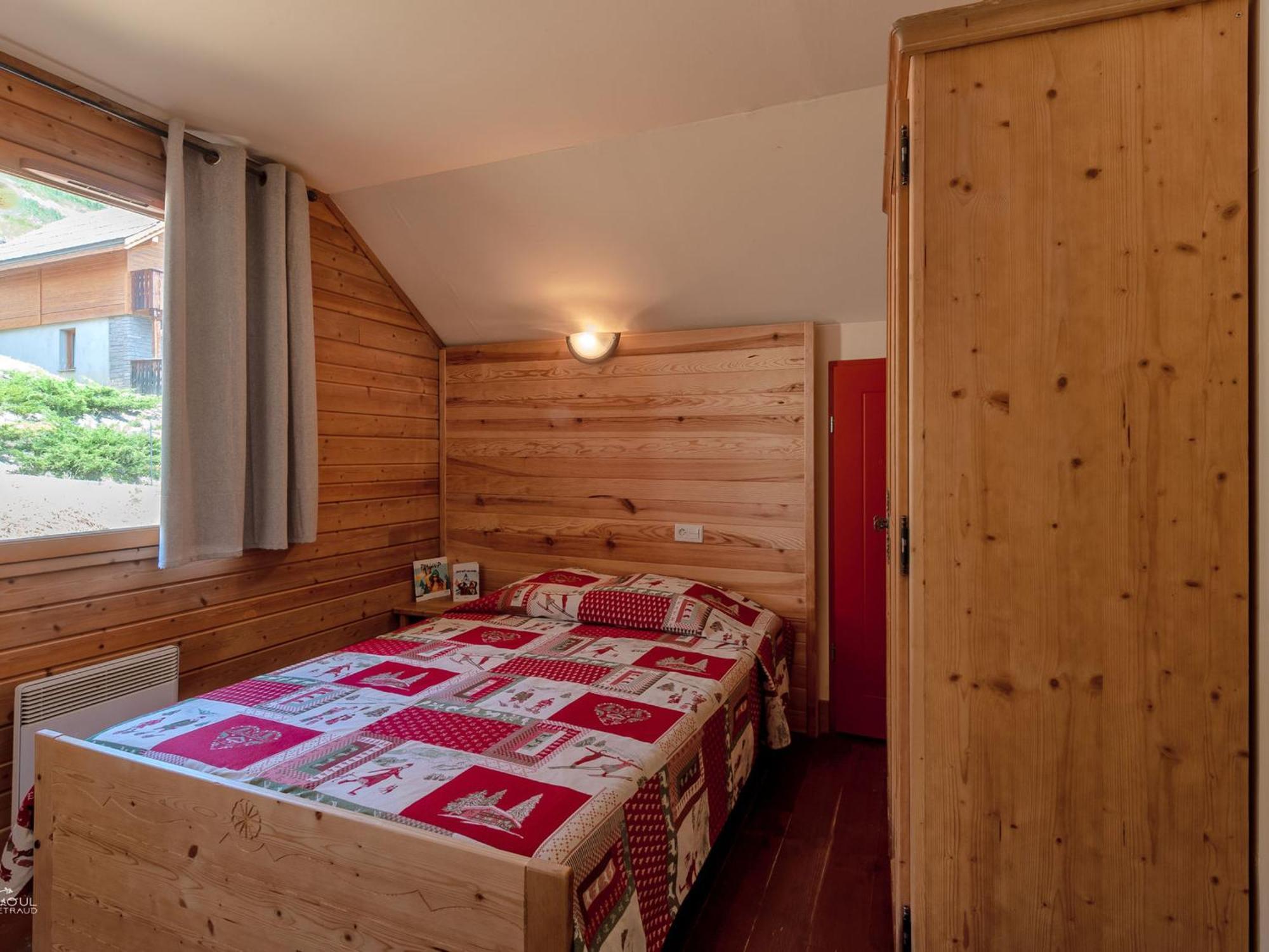 Chalet En Bois Avec 3 Chambres A Pra Loup - Fr-1-165A-47 Uvernet-Fours Exteriör bild